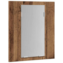 Walplus Led Bathroom Mirror Cabinet Old Wood 40X12X45 Cm Engineered Wood - thumbnail 8