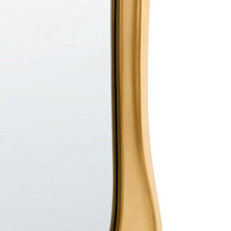 Beliani Wall Mirror Concarneau 65 Cm 94 Cm Gold - thumbnail 6