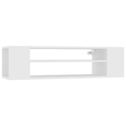 Berkfield Hanging Tv Cabinet White 100X30X26.5 Cm Engineered Wood - thumbnail 2