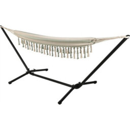 Heavy Duty Steel Hammock Stand Outdoor Portable Green