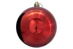 Christmas Tree World 10Cm Red Bauble Set Shiny/matt (40 Pc) - thumbnail 5