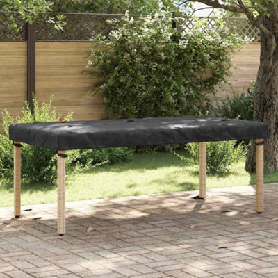 Walplus Outdoor Furniture Cover 202 X 92 X 15 Cm 210D Oxford Fabric - image 1