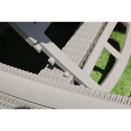 Homeology Maldives Greige Prestigious Outdoor Rattan-Style Adjustable Sun Lounger - Pre-Assembled - thumbnail 6