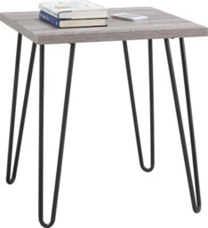 Dorel Home Owen Retro End Table In Distressed Grey Oak - thumbnail 7