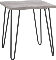 Dorel Home Owen Retro End Table In Distressed Grey Oak - thumbnail 2
