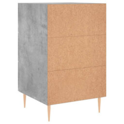 Berkfield Bedside Cabinet Concrete Grey 40X40X66 Cm Engineered Wood - thumbnail 8