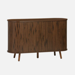 Sweeek - 120Cm Scandi-Style Sideboard With 2 Sliding Doors Legacy 120X40X75 Cm