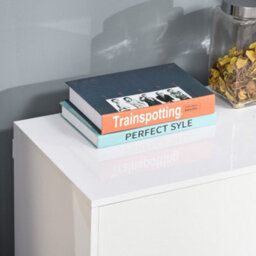 Wyld Haus Talu Large High Gloss White Sideboard - 2 Drawers, 2 Cabinets, 117 X 36 X 74 Cm - thumbnail 9