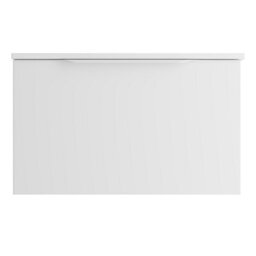 Affine 600mm Countertop Bathroom Vanity Unit Basin Wall Hung Furniture Soft Close White - thumbnail 5