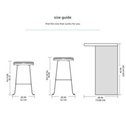 MH London Rombass Saddle Seat Counter Bar Stools Solid Wood Natural Counter Stool Kitchen Breakfast Counter Height Stool Black Metal Stool - thumbnail 8