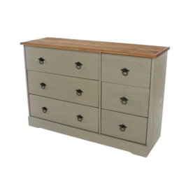Chest Of Drawers With 6 Drawers For Bedroom Furniture Home - thumbnail 3