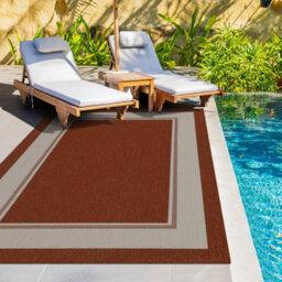Homeart Outdoor Rugs Easy Cleaning Area Rugs For Balcony,garden,picnic,uv Weather Resistant  Terra Cream, 120 X 170 Cm - thumbnail 2