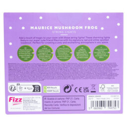 Fizz Creations Maurice Mushroom Frog Led String Lights Battery Powered - thumbnail 5