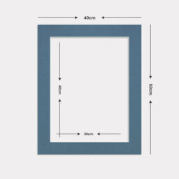 Ak Frames 50X40Cm Pompadour Picture Mounts To Fit 40X30Cm Aperture Size - Mount Board Only (No Frame Included) - thumbnail 3