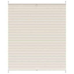 Walplus Cream Plisse Blind 110X150Cm Window Shade Pleated Design Easy Install Top Down Bottom Up Privacy Light Control - thumbnail 2