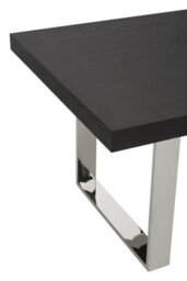Orsina Classic Minimalist Design Dining Table, Spacious Kitchen Table, Luxe Lounge Table, Garden Table For Patio - thumbnail 4