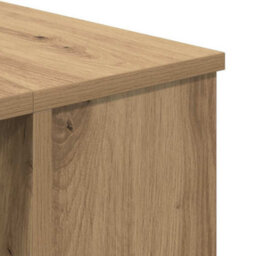 Berkfield With Shelf Other Artisan Oak 140 X 50 X 75 Cm Engineered Wood - thumbnail 8