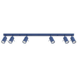 Sollux Lighting Ring Steel Ultramarine 6 Lights Modern Ceiling Lamps - thumbnail 1
