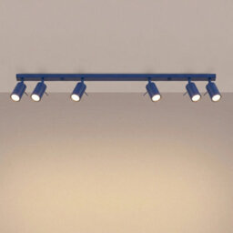 Sollux Lighting Ring Steel Ultramarine 6 Lights Modern Ceiling Lamps - thumbnail 3