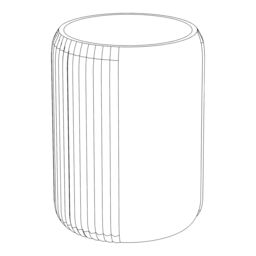 GoodHome Toko Beige Stainless Steel Toilet Brush & Holder - thumbnail 5