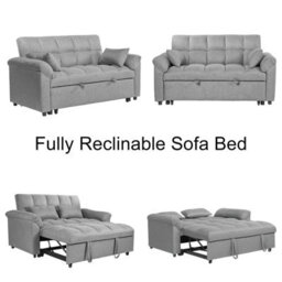 Bubble Sofa Bed - Deep Quilting - Triple Layer Foam - thumbnail 4