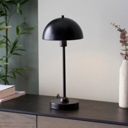 Luminosa Lighting Luminosa Saroma Complete Table Lamp, Matt Black Paint - thumbnail 3