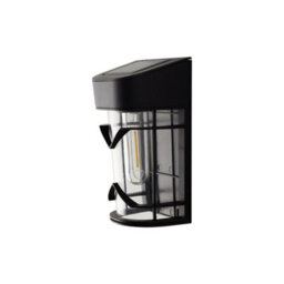 Living And Home 4 Packs Solar Outdoor Wall Lights, Warm Light Garden Lights, Automatic Lighting - thumbnail 5