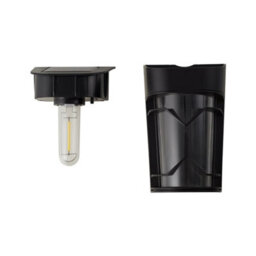 Living And Home 4 Packs Solar Outdoor Wall Lights, Warm Light Garden Lights, Automatic Lighting - thumbnail 4