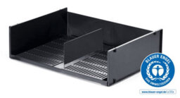 Durable Optimo Recycled Plastic Stackable Letter Tray File - A3 & A4 Grey - thumbnail 4