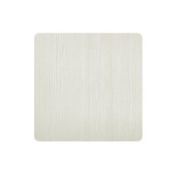 Living And Home Outdoor Heavy Duty Square White Wooden Tabletop Folding Table With Metal Leg 800 X 800 mm - thumbnail 3
