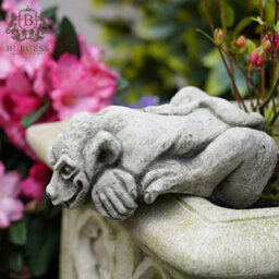 Burgess Peeping Gremlin Stone Statue Outdoor Garden Gargoyle Ornament Gothic Grotesque - thumbnail 2