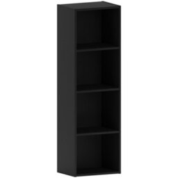 Lassic Vida Designs Oxford Black 4 Tier Cube Bookcase Freestanding Shelving Unit (H)1060mm (W)320mm (D)240mm - thumbnail 7