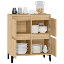 Berkfield Sideboard Sonoma Oak 60X35X70 Cm Engineered Wood - thumbnail 5