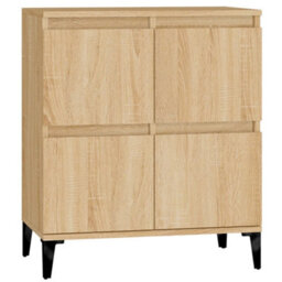 Berkfield Sideboard Sonoma Oak 60X35X70 Cm Engineered Wood - thumbnail 2