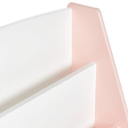 Beliani 4 Tier Bookcase Liloet 70 Cm Pastel Pink - thumbnail 6