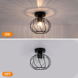 Modern Clear Acrylic Crystal Ceiling Pendant Light Shade Lampshade - thumbnail 3