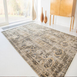 Louis De Poortere Antiquarian Hadschlu 8720 Agha Old Gold Rug-200Cm X 280Cm - thumbnail 1