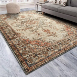 Ameha Super Soft Cashmere Rug Non Slip Luxury Large Area Living Room Bedroom Carpet (Timeless, 200X290 Cm) - thumbnail 2