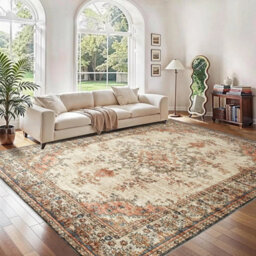 Ameha Super Soft Cashmere Rug Non Slip Luxury Large Area Living Room Bedroom Carpet (Timeless, 200X290 Cm) - thumbnail 1