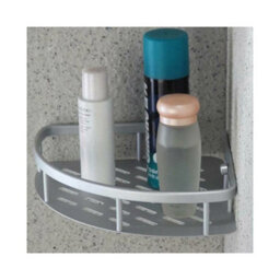 3 Tier Shelf Shower Caddy Tempered Bathroom  Storage Organiser - thumbnail 6