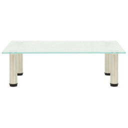 Berkfield Tv Stand Frosted 60X35X17 Cm Tempered Glass - thumbnail 2