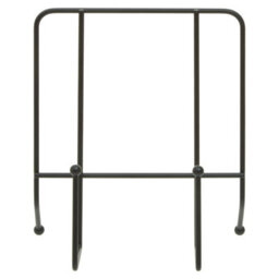 Orsina Elegant Design Matt Black Finish Cookbook Stand, Matt Black Finish Recipe Book Stand, Durable Book Stand - thumbnail 3