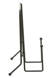 Orsina Elegant Design Matt Black Finish Cookbook Stand, Matt Black Finish Recipe Book Stand, Durable Book Stand - thumbnail 4