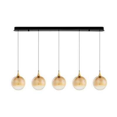 Luminosa Lighting Luminosa Orenda Bar Pendant Ceiling Light Champagne, Brass Gold, Matt Black Triac Dimmable Led 20W 1250Lm 3000K - image 1