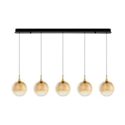 Luminosa Lighting Luminosa Orenda Bar Pendant Ceiling Light Champagne, Brass Gold, Matt Black Triac Dimmable Led 20W 1250Lm 3000K