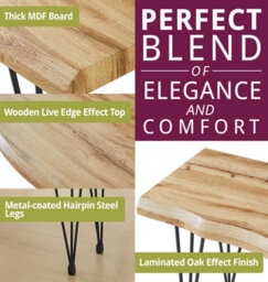 Hallowood Furniture Cullompton Large Dining Table (120Cm) With 2 Benches (110Cm) - thumbnail 5