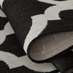 The Rugs Ecology Collection Outdoor Rugs In Black  400Bl - thumbnail 4