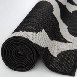The Rugs Ecology Collection Outdoor Rugs In Black  400Bl - thumbnail 5