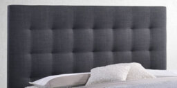 Save On Goods UK 4Ft6 Double Grey, Woven Linen Fabric Upholstered Bed Frame Bedstead - thumbnail 4
