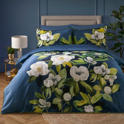 Soirée Alaya Teal 200 Thread Count Duvet Cover Set - image 1
